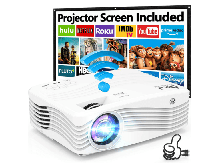 Dr J AK-50 Projector review: Stereo sound and 300 inch projection