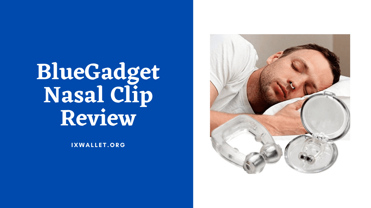 BlueGadget Nasal Clip Review - Anti snoring Device