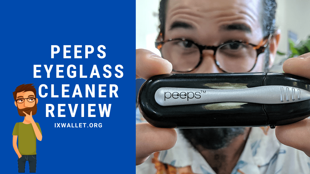 Peeps Eyeglass Cleaner Review