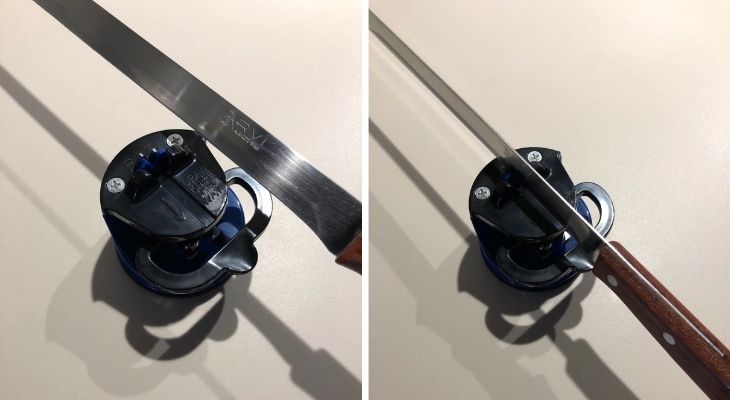 Sharpening Knife with Suction Knife Sharpener