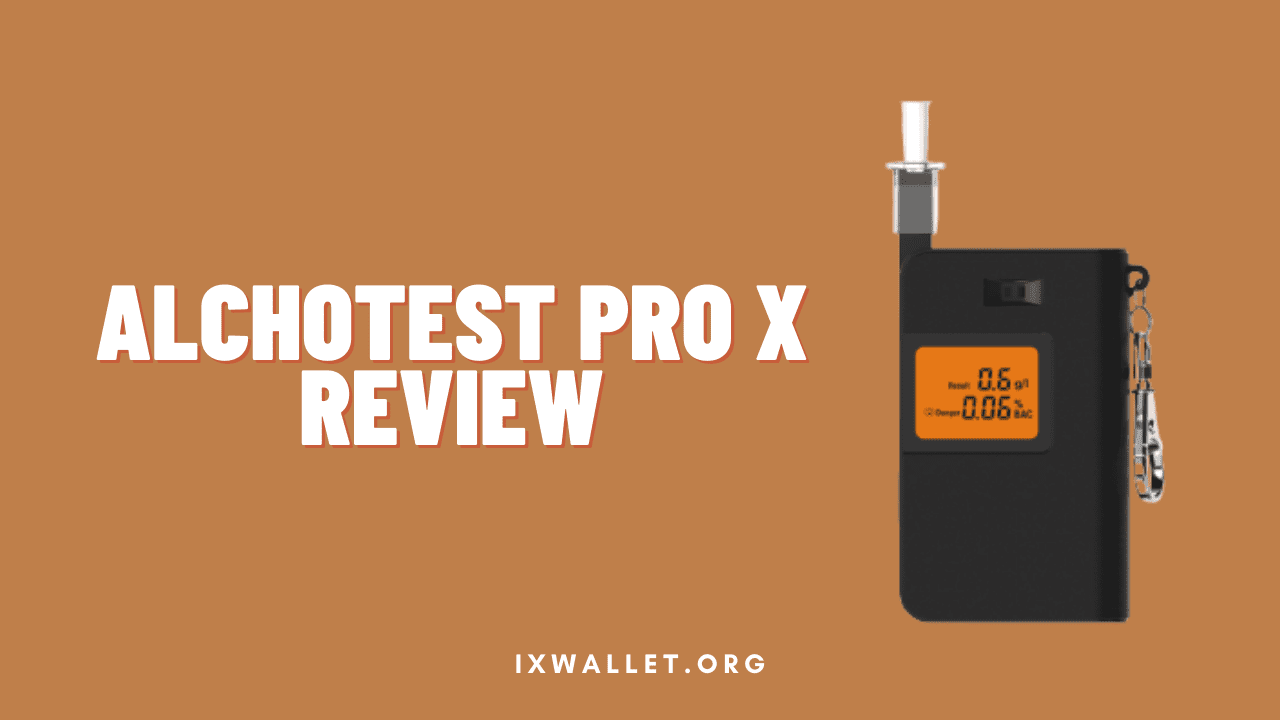 Beweren Humoristisch Beschrijving AlchoTest Pro X Review - Beste draagbare blaastest - IXWallet