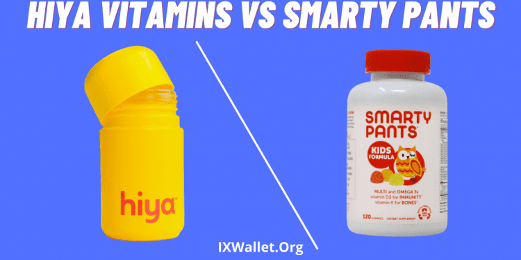 Hiya Vitamins vs Smarty Pants
