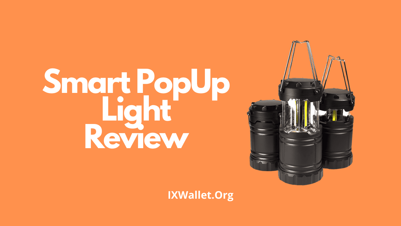 Smart PopUp Light Review: Portable LED Lamp