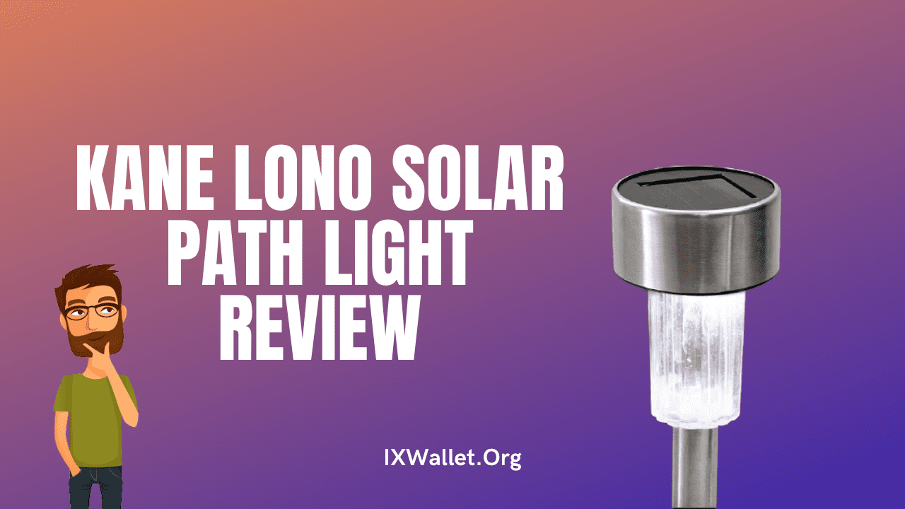 Kane Lono Solar Path Light Review