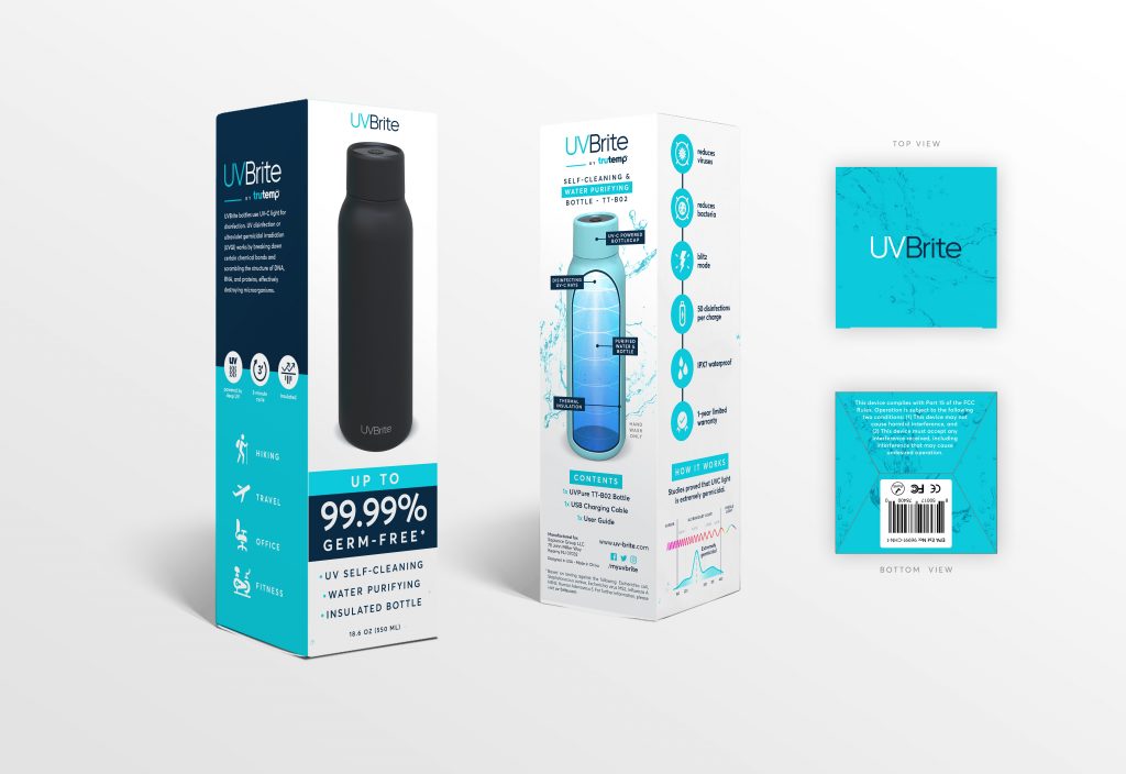 UVBrite Water Bottle