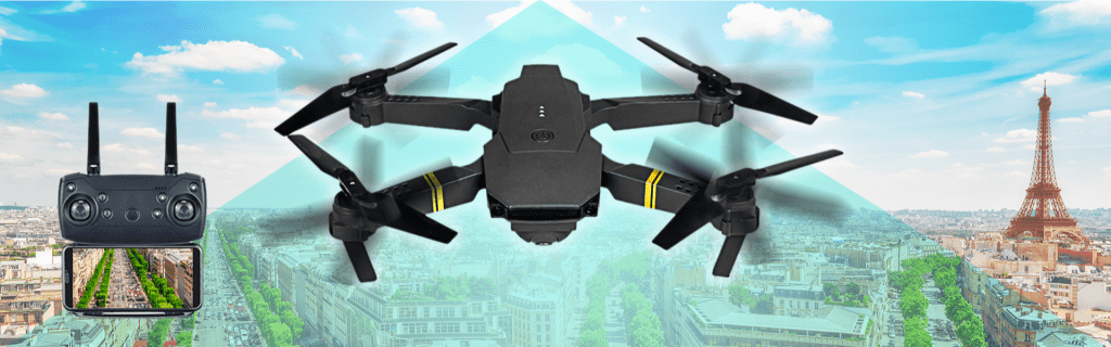 T drone with controller