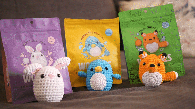 Usign The Woobles Crochet Kit
