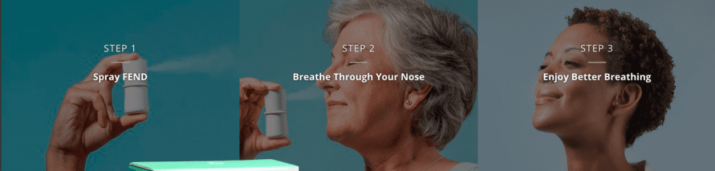 How to use Fend Nasal Spray