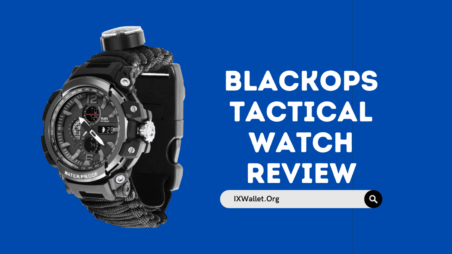 BlackOps Tactical Watch Review: Does It Really Help?