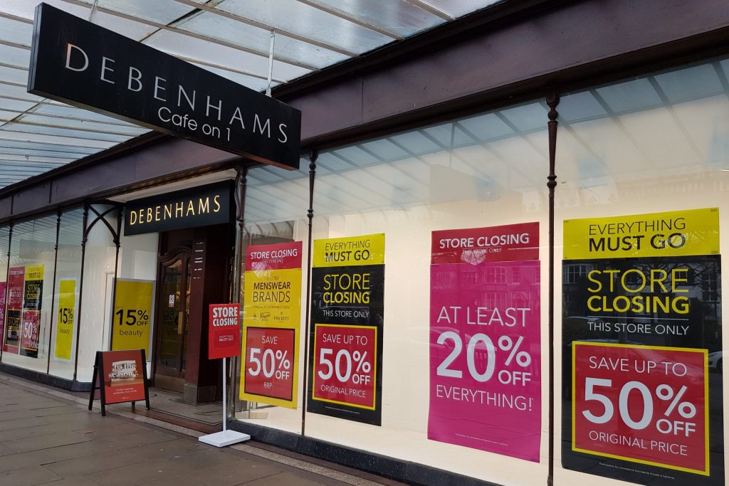 Debenhams Store